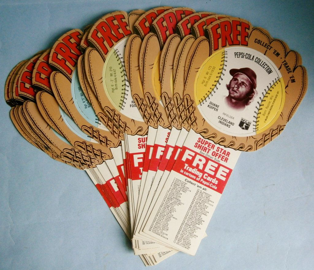 21 PEPSI-COLA 1977 Baseball Stars / Collection Series (1 of 10)