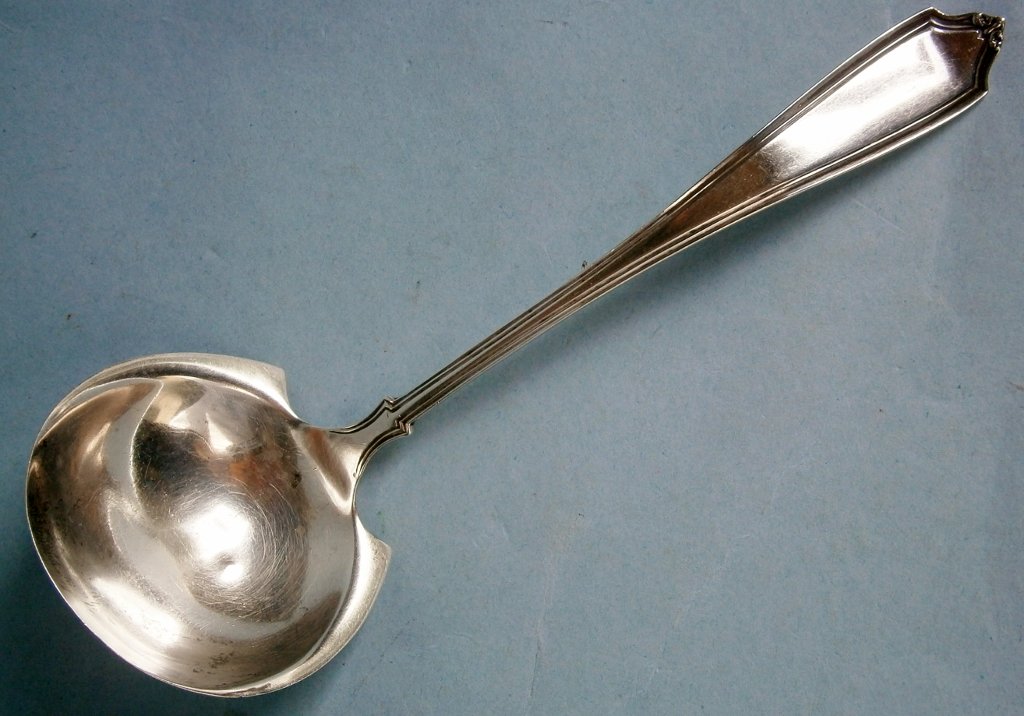 Sterling Silver Gravy Ladle by Saar Bros. of Attleboro, (1 of 5)