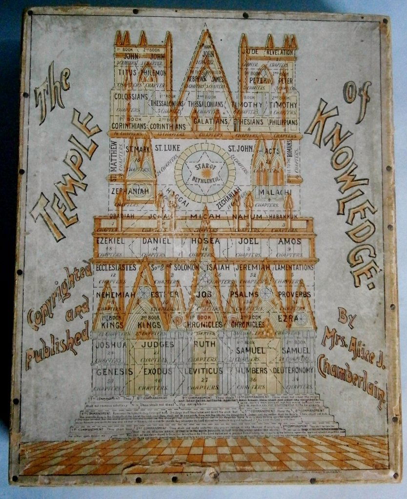 19th Century Religious Puzzle THE TEMPLE OF KNOWLEDGE (1 of 10)