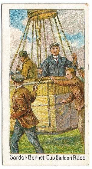 TURF Cigarette Card #49â€“ Gordon â€“ Bennett Cup (1 of 2)