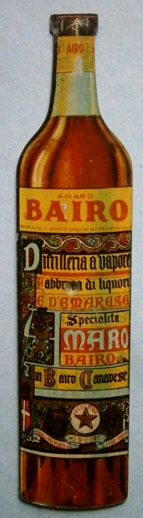 BAIRO Aperitif Figural Advertising Spinner made in (1 of 5)