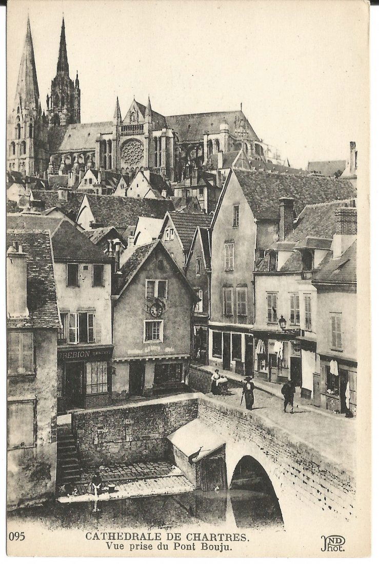 (12) Early Different French Postcards (1 of 10)