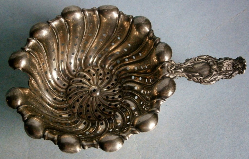 Fancy Sterling Silver Tea Strainer (1 of 5)
