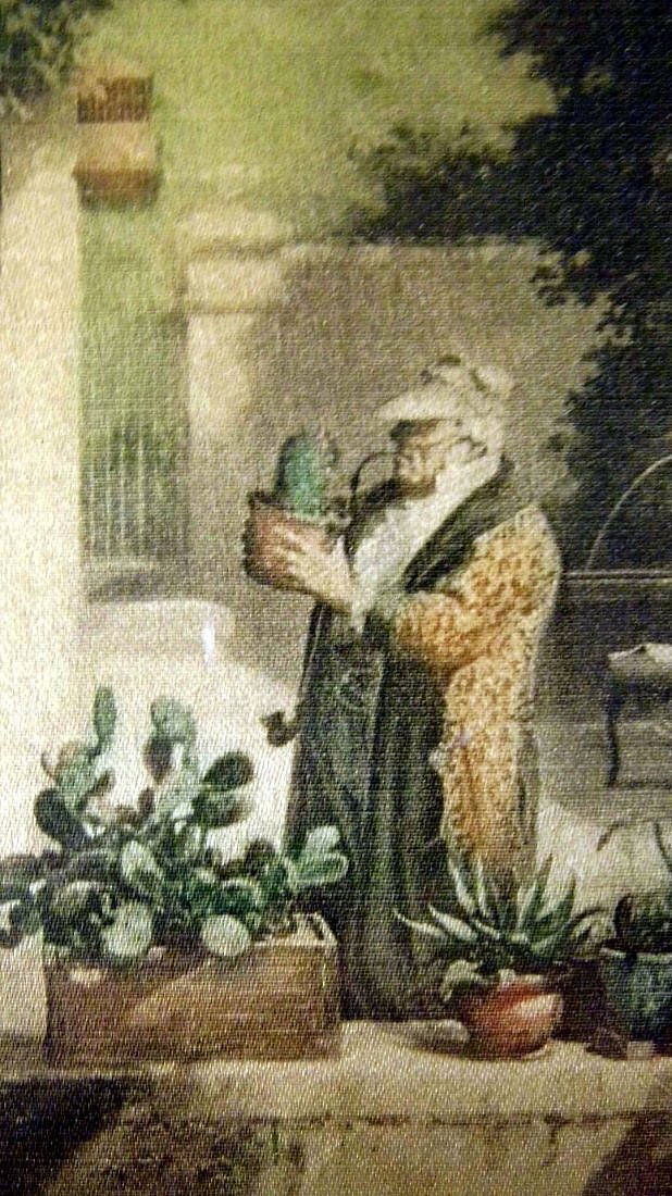 Biedermeier Carl Spitzweg 1808-85 Etching on Satin (1 of 6)