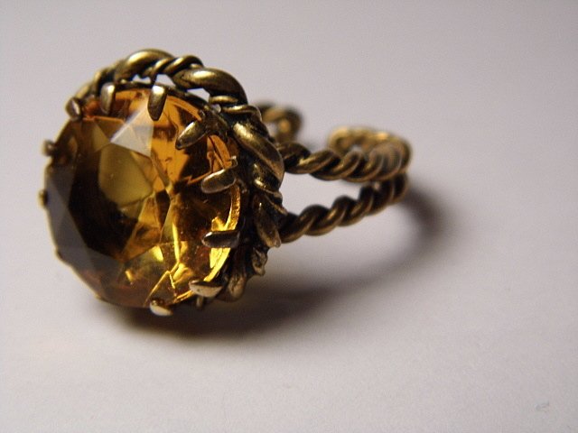 Very Vintage Custom Wire Ring Big Stone (1 of 3)