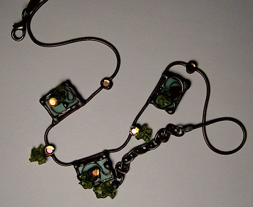Pretty Mixed Stones & Metals Laly Cohen Necklace (1 of 4)