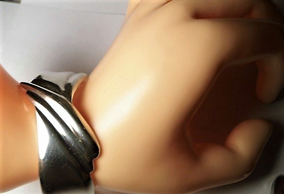 Vintage Mexican Sterling Silver Cuff Bracelet (1 of 5)