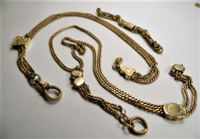 Pr Antique Victorian Era Ladies Slide Fob Necklace Fob (1 of 6)