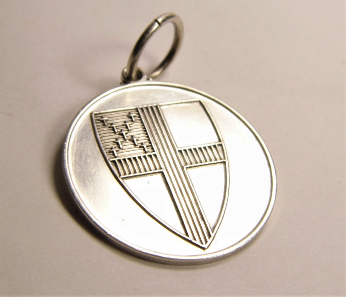 Sterling Silver Medal Armed Forces WEH Walter E Hayward (1 of 4)