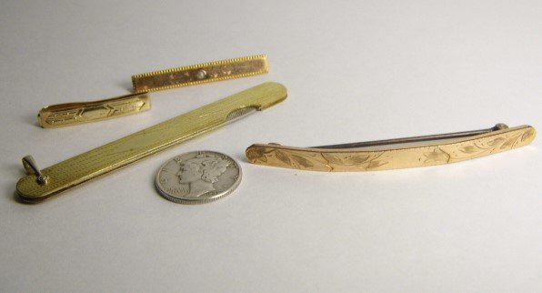 Antique Three Bar Pins One Nail File (1 of 7)