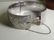 Vintage Art Deco Sterlig Silver Bangle Bracelet 1937 - 6