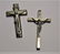 Vintage Pair Crucifix Icon and Necklace Pendant
