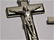 Vintage Pair Crucifix Icon and Necklace Pendant - 2