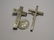 Vintage Pair Crucifix Icon and Necklace Pendant - 3