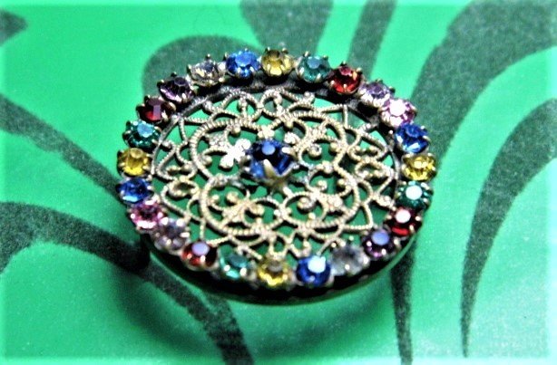Antique Festive Brooch Pin (1 of 4)