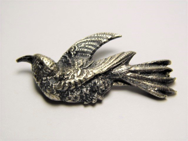 Beautiful Antique Silver Brooch for Repair Thresher (1 of 5)