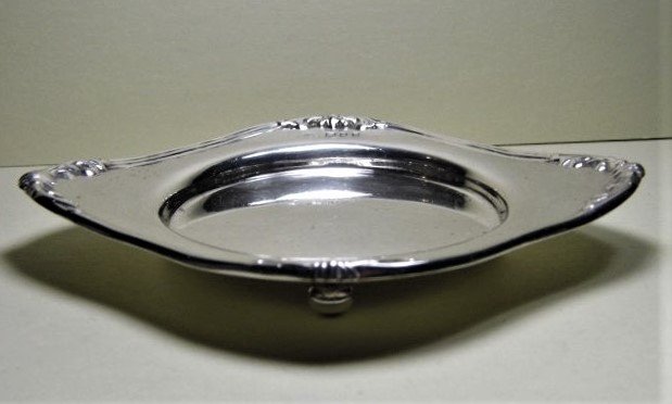 1922 London Sterling Silver Footed Pin Dish (1 of 6)