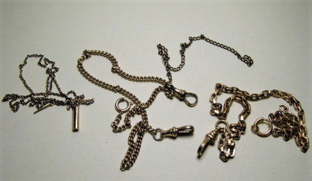 Antique Gold Plated Watch Fobs & Elements (1 of 10)