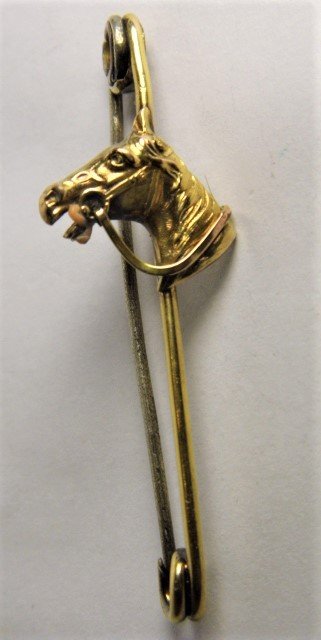 Antique Equestrian Tie Pin (1 of 4)
