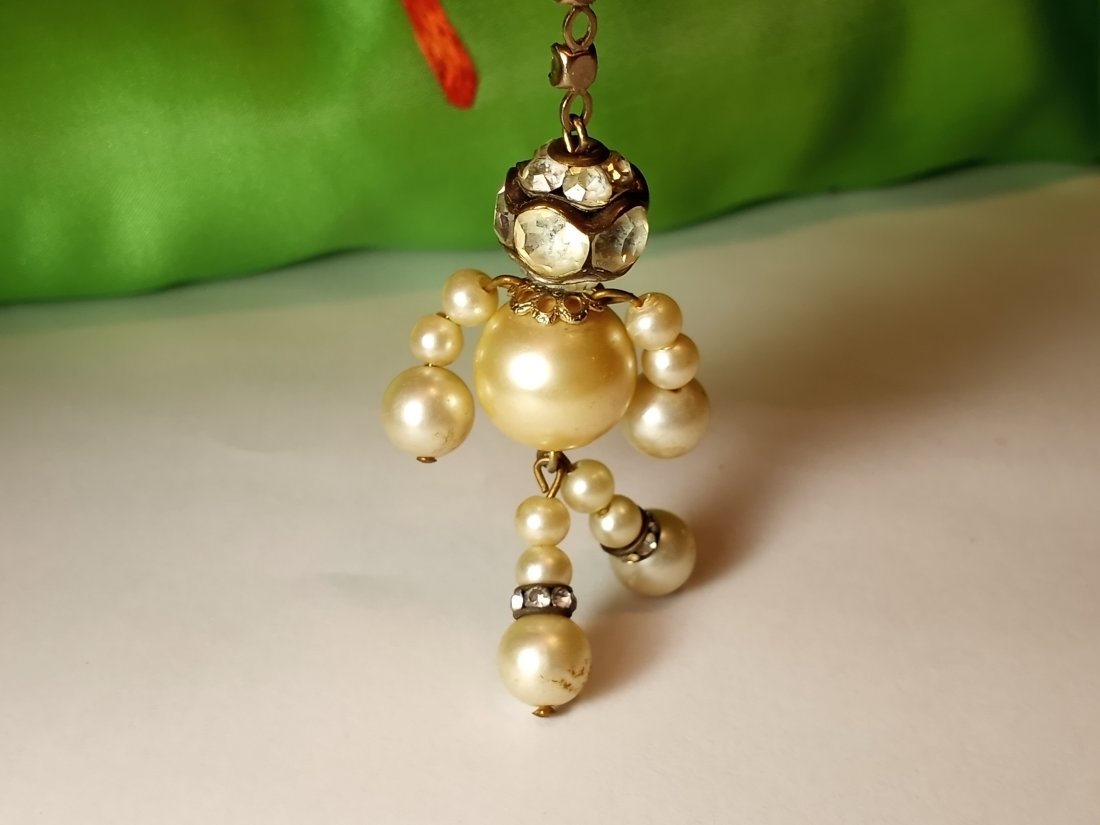 ca 1950 Keychain Robot Man Made in Germany Art Deco (1 of 7)