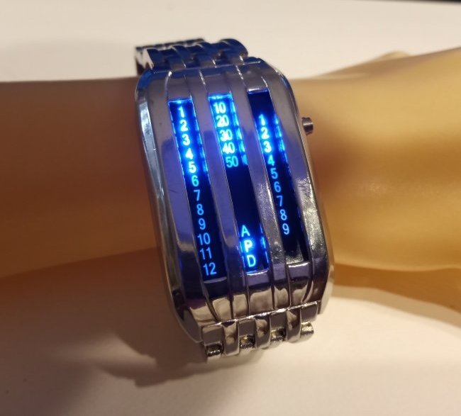 Unique Vintage Prototype Watch Illuminated Dial: No marks except on the band. Has two brand new cells. Keeps perfect time.