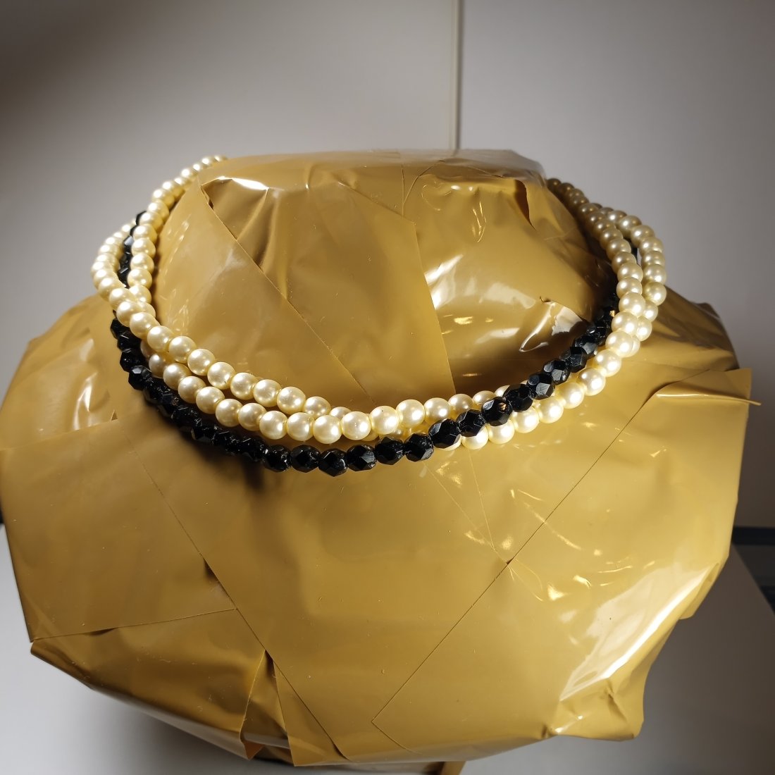 Classy Vintage Iconic Designer Miriam Haskell Necklace: 1960's costume necklace, seldom worn. Fine quality costume work.