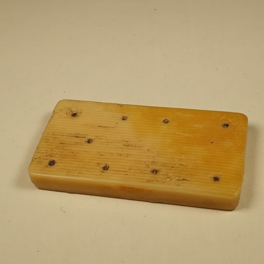 Vintage Homemade Domino: To replace the lost one.