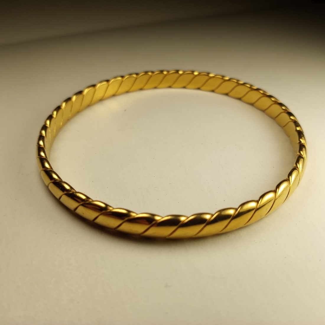 Vintage Monet S Bangle Bracelet: Has the feel of gold. Very aesthetic.