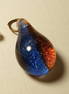 Foil Art Glass Necklace Pendant