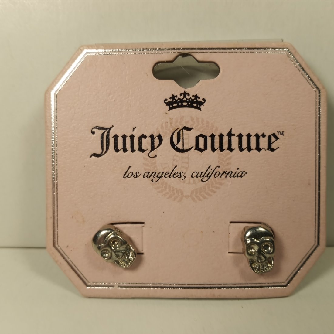 Juicy Couture Stud Earrings Skulls: Excellent for Halloween. Appear never worn.