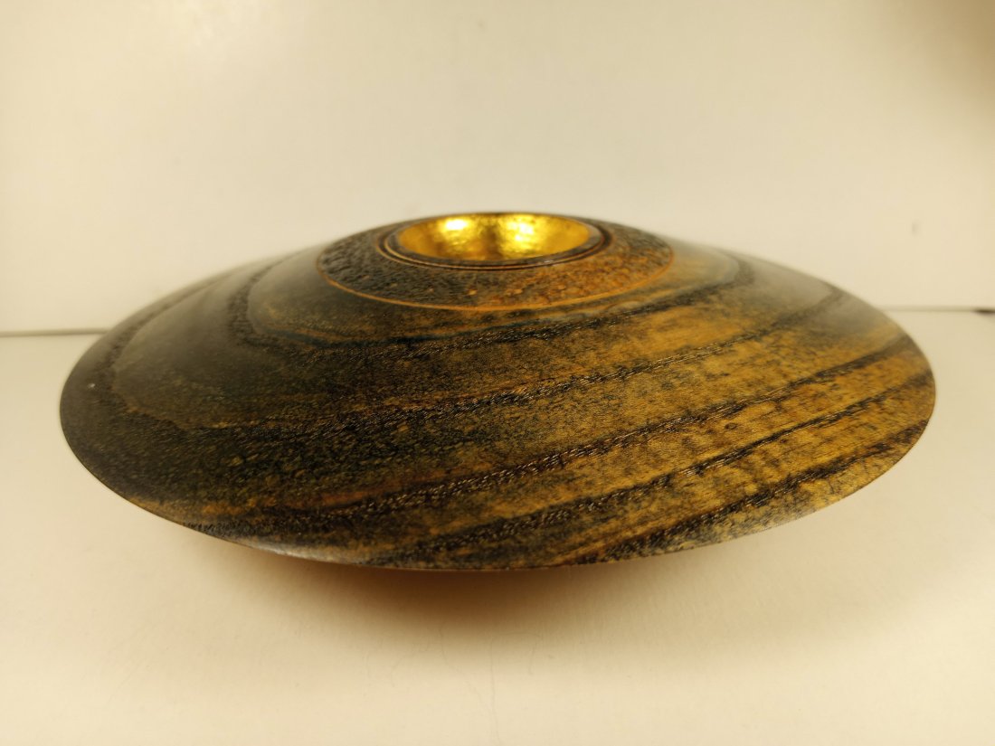 Workshop Craft Turned Wood Candle Holder (1 of 5)