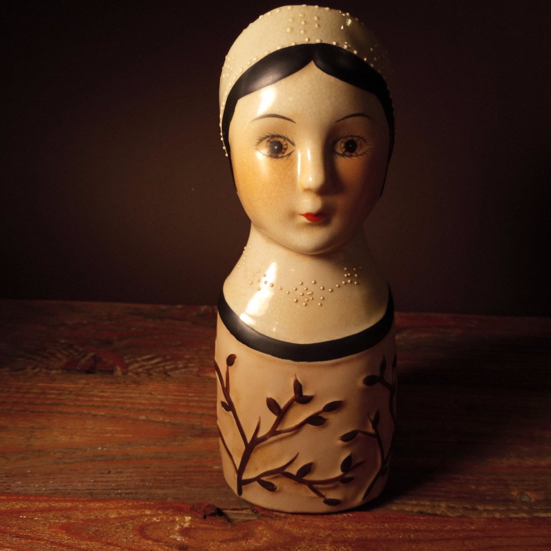 Large Vintage Head Vase (1 of 8)