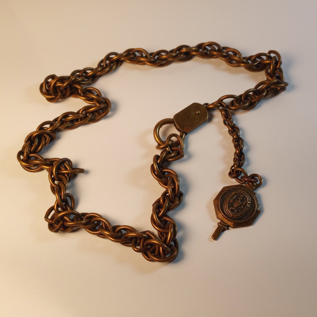 Large Antique Fob Chain West Philadelphia High School (1 of 4)