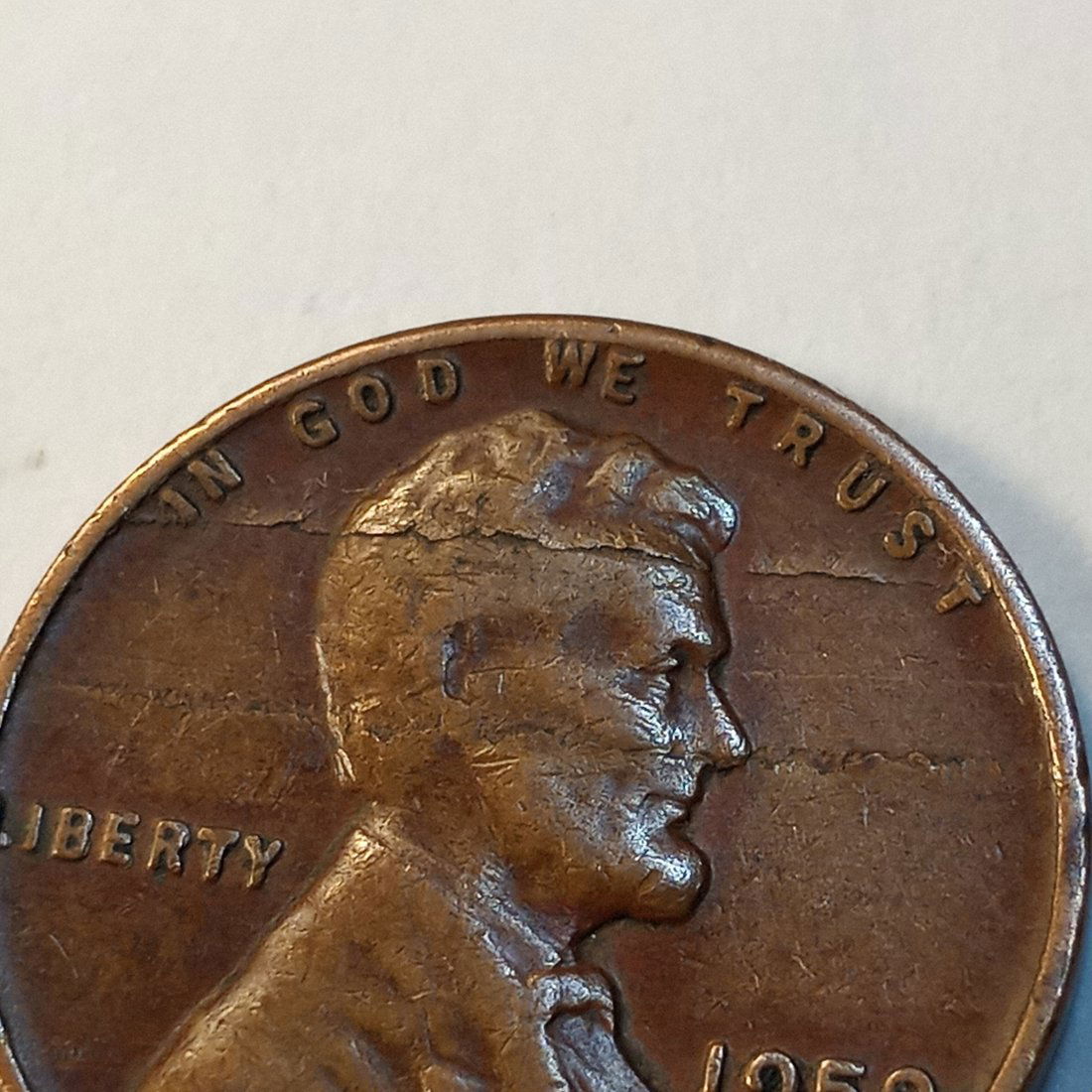 Lincoln Memorial Penny Error Coin (1 of 2)