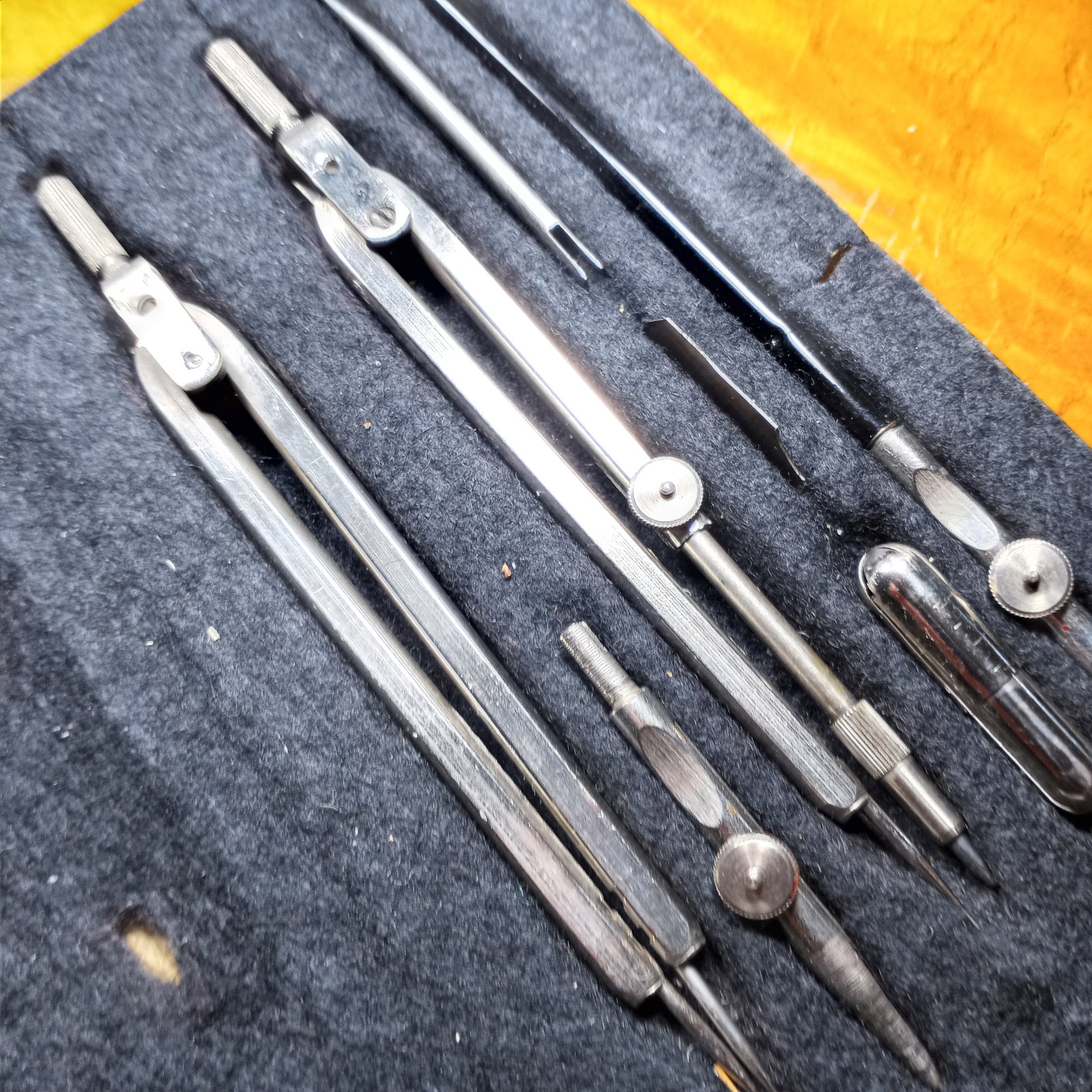 Early 20th Century Plotting Tools / Compass Germany - 3