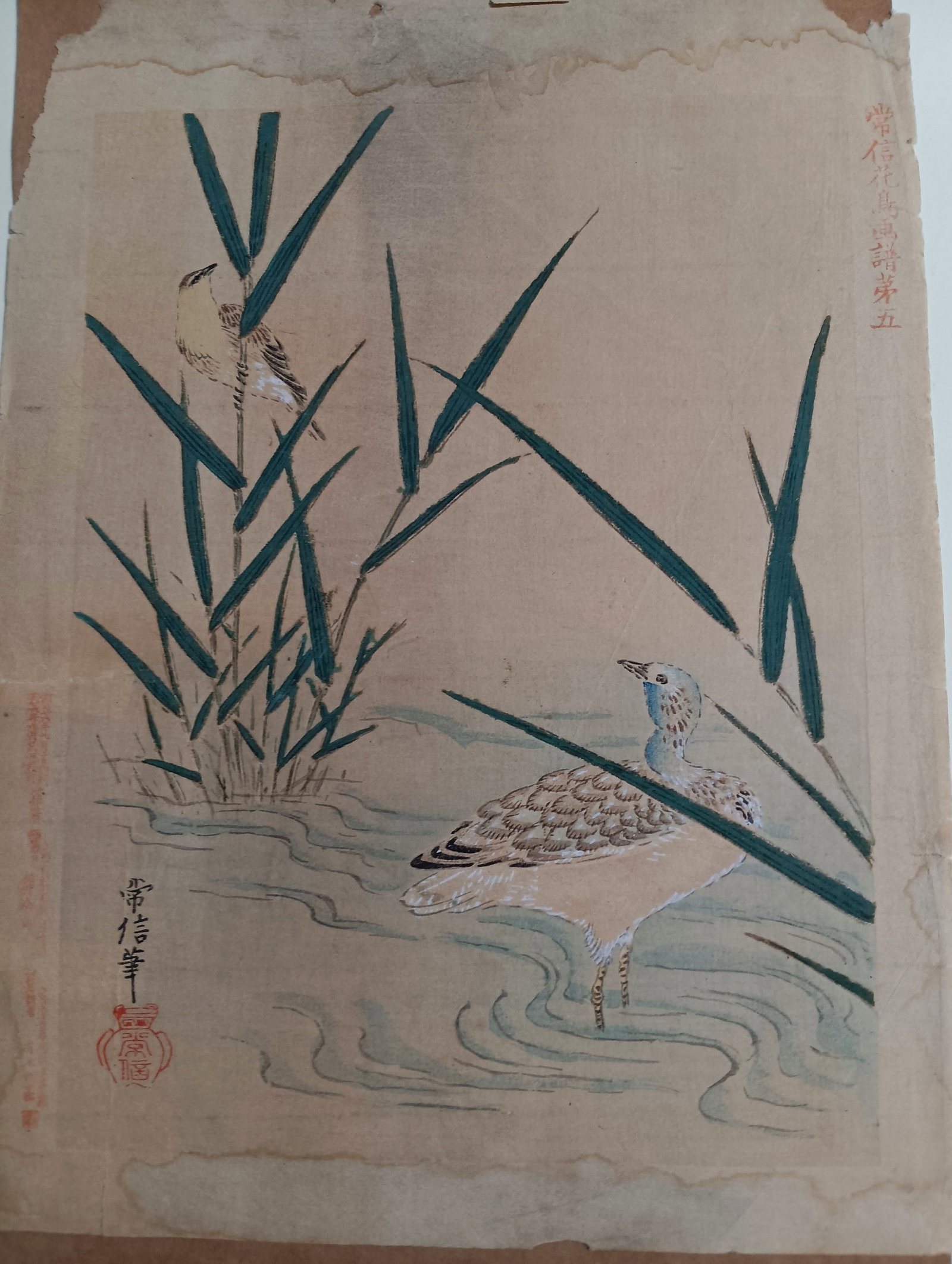 Japan Tsunenobu Kano 1636-1713 Period Print (1 of 7)