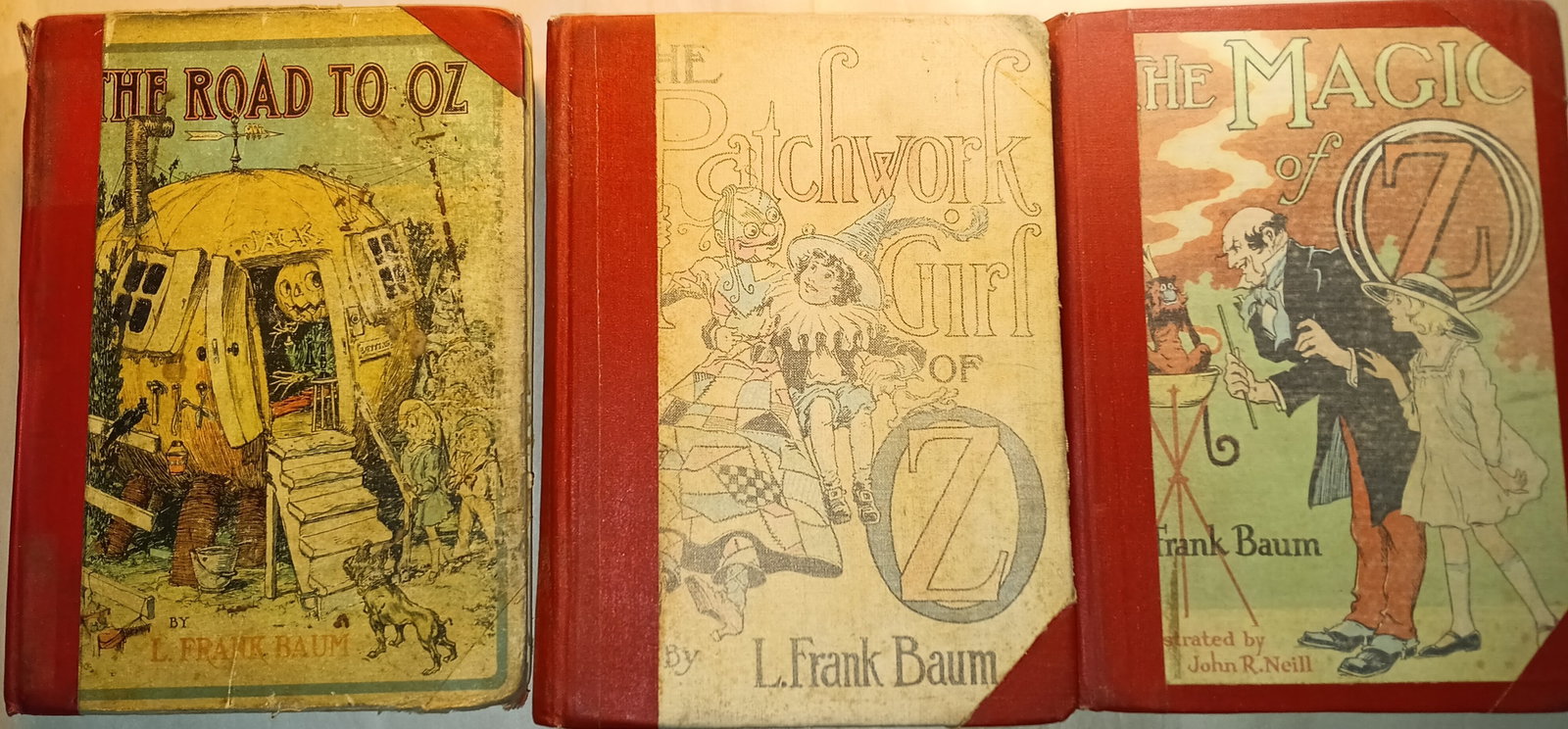 Three Frank Baum 1856-1919 Oz Books (1 of 12)
