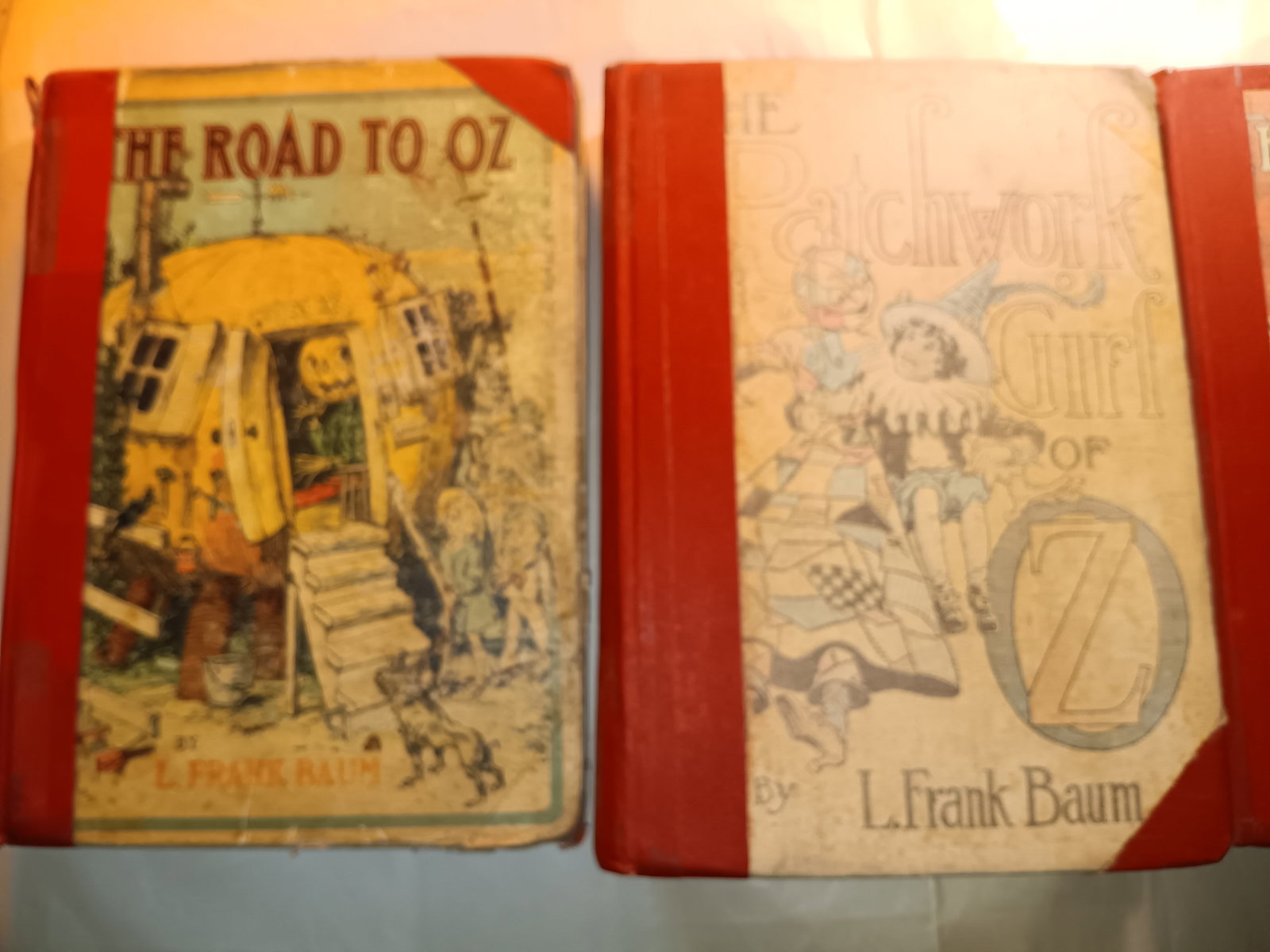 Three Frank Baum 1856-1919 Oz Books - 3