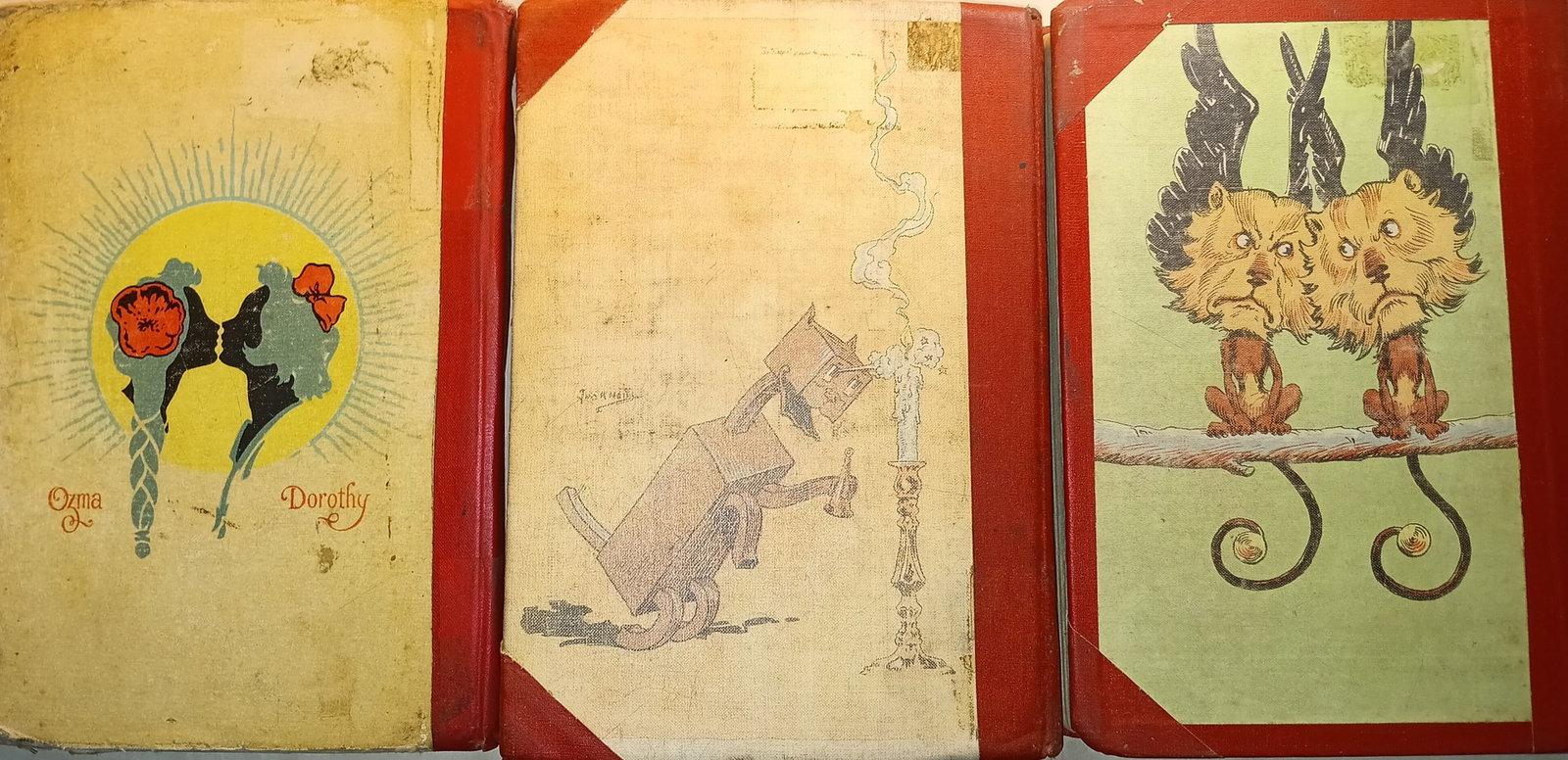 Three Frank Baum 1856-1919 Oz Books - 6