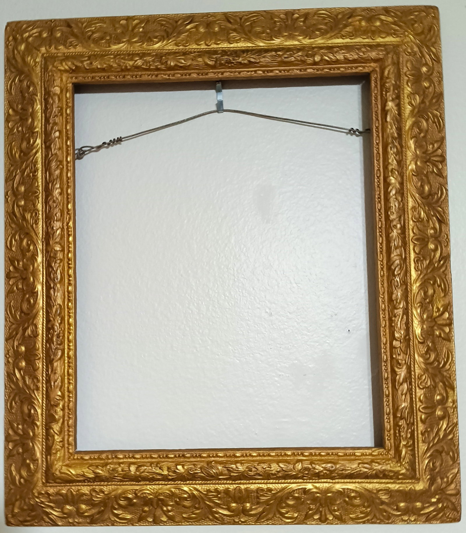 Antique Hand-Hewn Compound Wood / Gesso Frame (1 of 6)