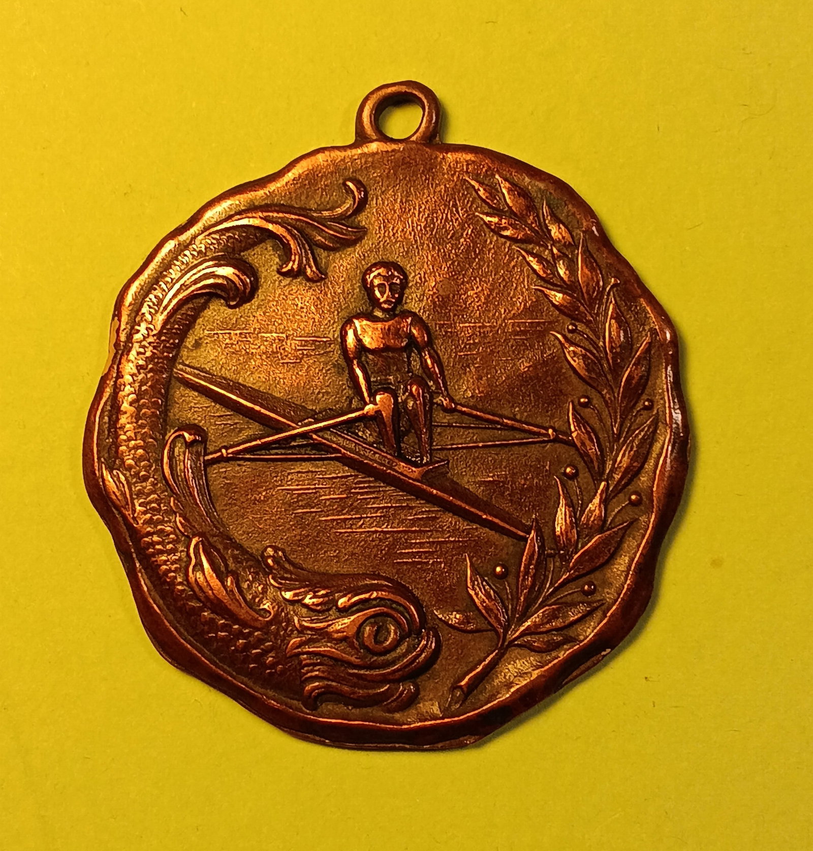 Beautiful Antique Copper Fob (1 of 4)