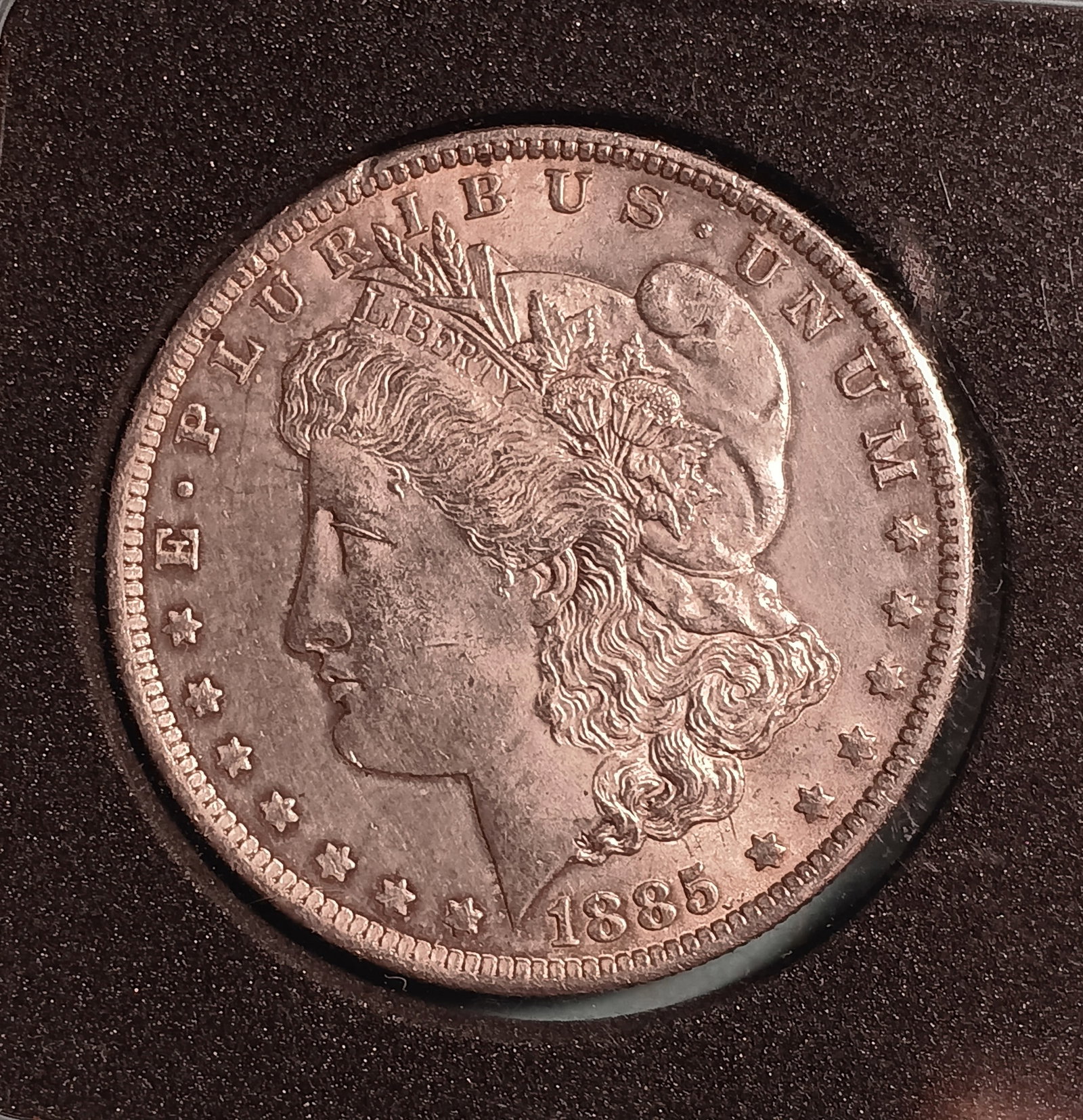 1885 O Morgan Silver Dollar New Orleans Mint: 90% silver. All coins are guaranteed silver content.