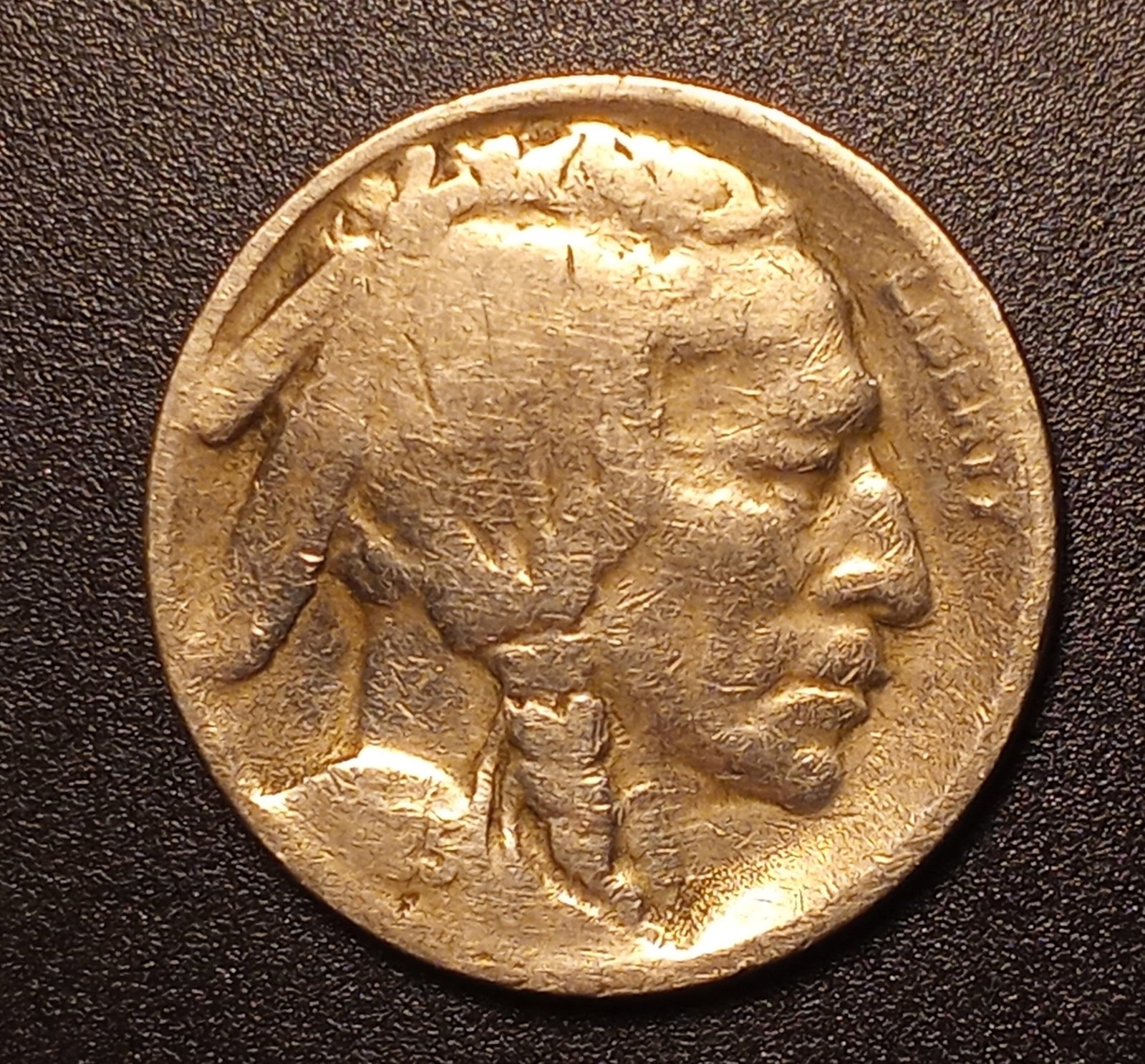 1925 S Buffalo Nickel Two Feathers (1 of 3)