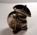 Mexican Sterling Silver Garnet Mini Perfume Bottle - 2