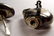 Mexican Sterling Silver Garnet Mini Perfume Bottle - 3