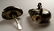 Mexican Sterling Silver Garnet Mini Perfume Bottle - 5