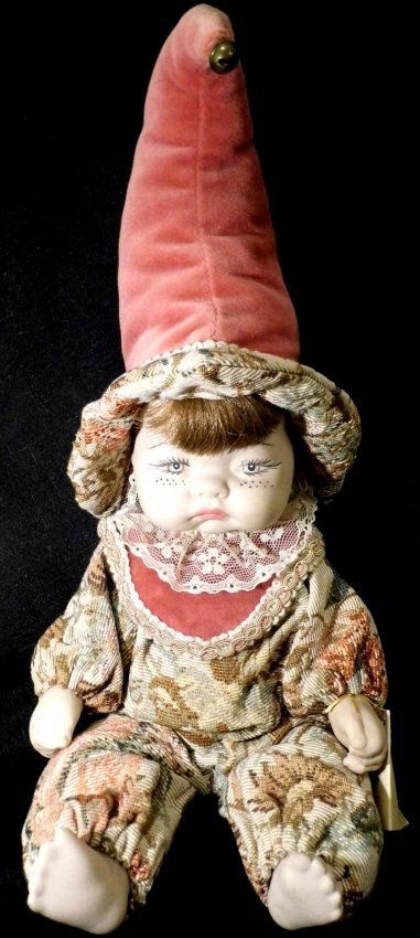 5 Italian Bisque Porcelain Victorian Fashion Dolls 80's (1 of 8)