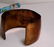 Vintage Copper Brass Abalone Cuff Bracelet Mexico - 3