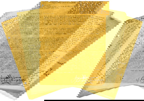 1916 Jack Johnson Signed Boxing Confession LOA: In every sport there are items that define the career and era of a major sports figure. Such items, however are rarely available to the general public for acquisition. There is no doubt that Jack John