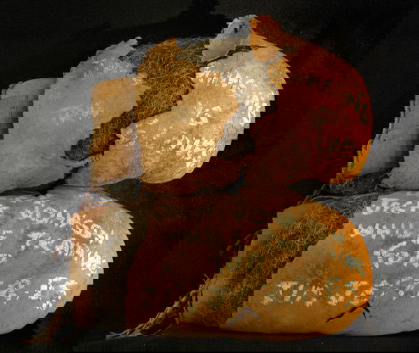 1910 Jack Johnson Boxing Gloves Jeffries LOA: On July 4, 1910 in Reno, Nevada Jack Johnson, the first African-American World Heavyweight Champion fought Jim Jeffries in one of the most anticipated fights of all time. Against a background of racia